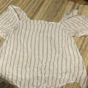 Striped light weight blouse
